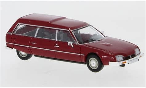 Modellino In Miniatura Citroen Cx Pcx Break Dunkelrosso