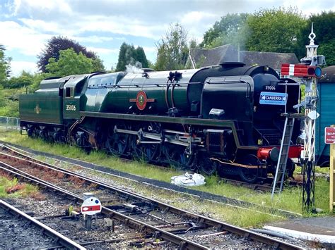 35006 Corfe Castle Corfe Castle Sidings Sunday 9 June 2024 Flickr