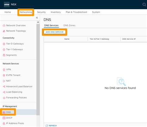 Konfigurowanie usługi DNS Forwarder w NSX EN OVHcloud