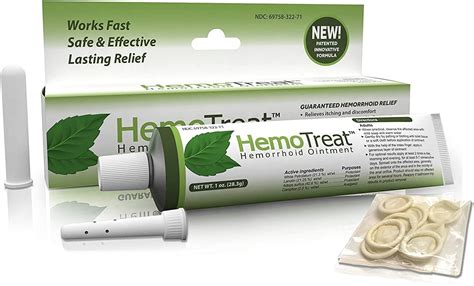 Hemotreat ® Pomada Para Las Hemorroides Tratamiento Rápido Eficaz Y