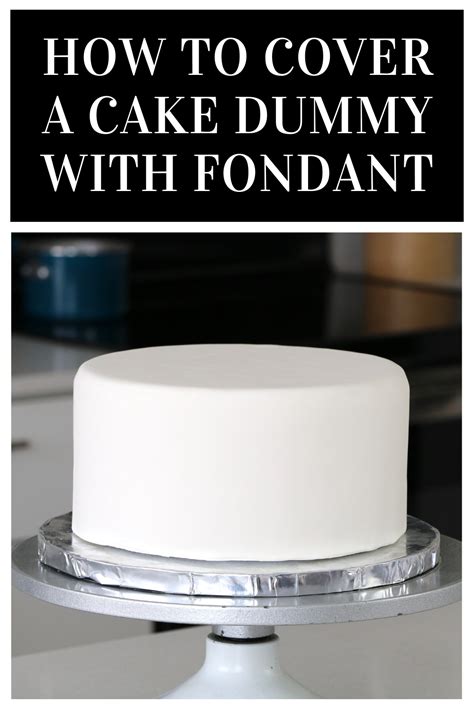 How To Cover A Cake With Fondant Artofit