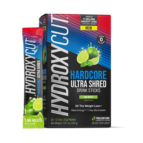 Hydroxycut Hardcore Ultra Shred Weight Loss Drink Mix 04142024