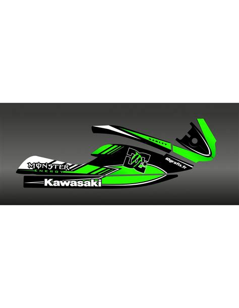 Kit décoration 100 Perso pour Kawasaki SXR 800 M SAMSON Idgr