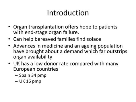 Ppt Organ Donation Powerpoint Presentation Free Download Id6969531