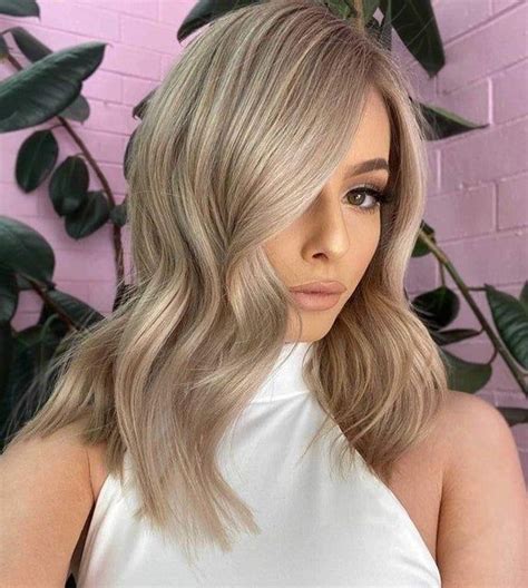 Luxury Pale Ash Blonde Balayage 100% Human Hair Swiss 13x4 | Etsy | Ash blonde hair colour ...