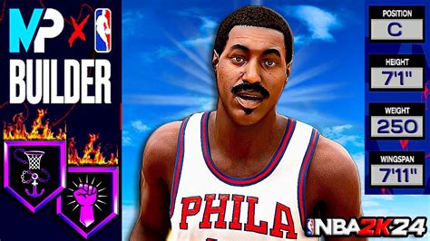 Create The Exact Wilt Chamberlain Build In Nba K Youtube