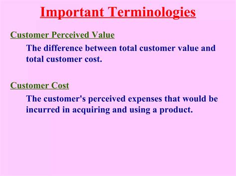 Marketing Terminologies Marketing | PPT