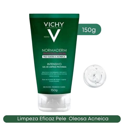 Sabonete Facial Em Gel Normaderm Vichy Phytosolution Pele Oleosa A