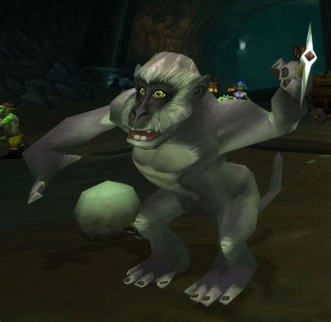 Macaco Minerador PNJ World Of Warcraft