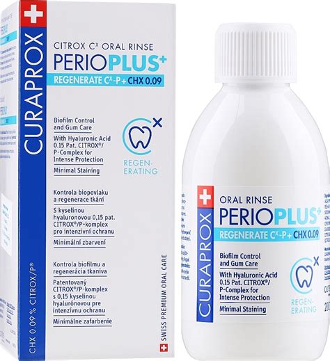 Curaprox PerioPlus Mouthwash Curasept 0 09 Chlorhexidine Makeup Uk