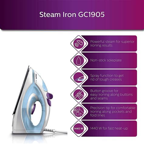 Philips Gc Watt Steam Iron With Spray At Rs Piece