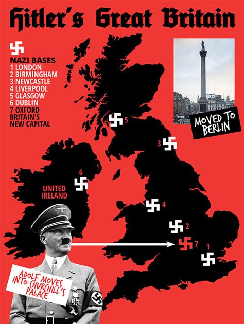 Nazi Adolf Hitler S Plans Of Britain If He Won World War Revealed