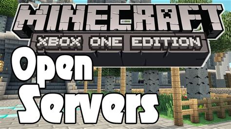 Minecraft Xbox One Dedicated Servers For Multiplayer YouTube