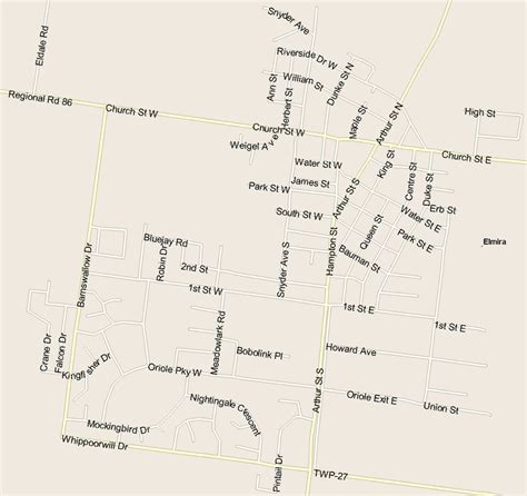 Elmira Map, Ontario - Listings Canada