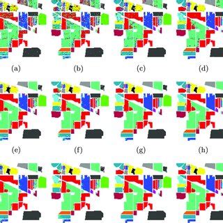 The Classification Maps Of The University Of Pavia Dataset With