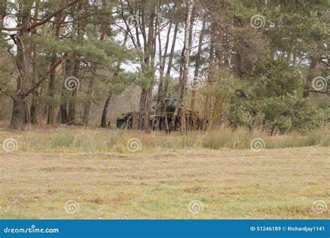 Vintage Military Equipment Hidden Tanks Stock Image Image Of Tanks