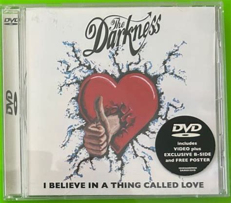 The Darkness I Believe In A Thing Called Love Uk Dvd Single