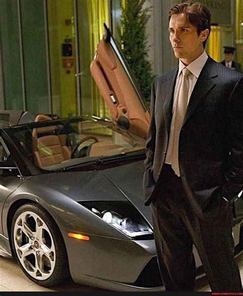 Christian Bale as Bruce Wayne in Batman Rate this Lamborghini ...