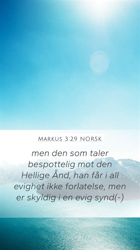 Markus 3 29 NORSK Mobile Phone Wallpaper Men Den Som Taler