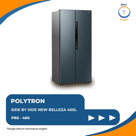 Jual Kulkas Side By Side Polytron Liter Prs B Shopee Indonesia