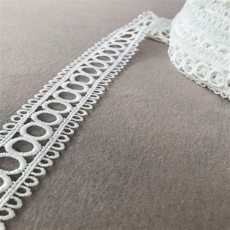 Bico De Renda Para Acabamento - fioritecidos - Bico de Renda Guipir Entremeio Circle para Acabamento ...