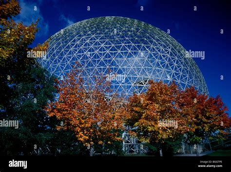 Biosphere, Geodesic Dome, design by Buckminster Fuller, city of ...