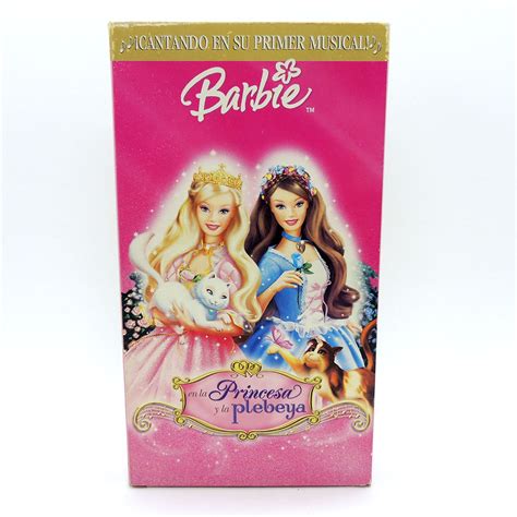 Barbie La Princesa y la Plebeya VHS Pelicula Español Madtoyz