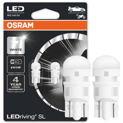 OSRAM Retrofit LEDriving SL W5W 6000K 12V 2 SZT 2825DWP 02B za 45 90 zł