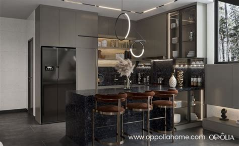 U Shape Kitchen Cabinets Cabinet Maker OPPOLIA