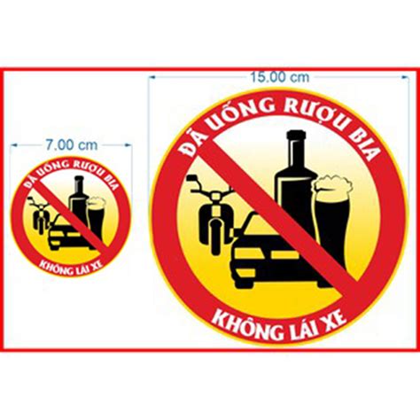 Hình ảnh logo đã uống rượu bia không lái xe không đạt chuẩn an toàn