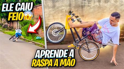 Meu Amigo Caiu Feio No Grau Raspando A M O De Bike Aro