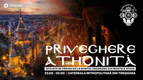 LIVE Priveghere athonită și Sfânta Liturghie la Catedrala