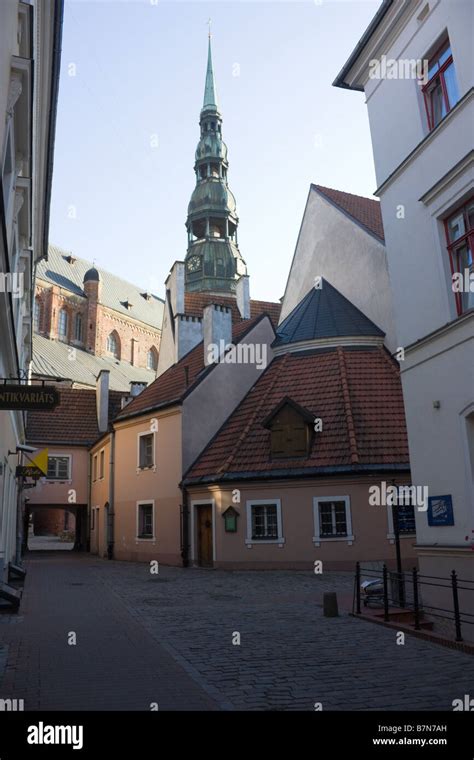 Riga Old Town Stock Photo - Alamy