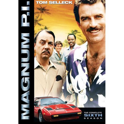 Magnum Pi Complete Sixth Season Usa Dvd Amazones Películas Y Tv