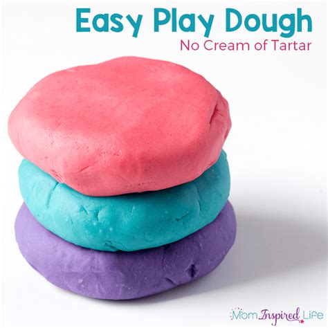 No Cook Playdough Recipe Without Cream Of Tartar Sale Save