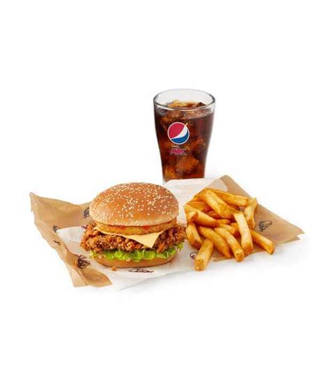 Kfc Zinger® Burger Meal