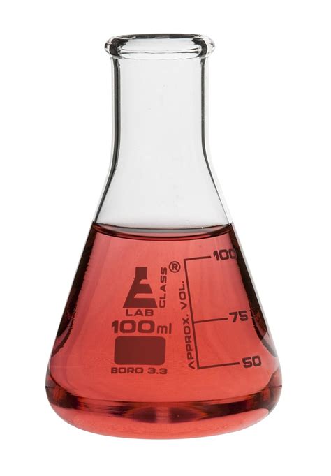 Ml Erlenmeyer Cuello Estrecho Eisco Laboratorios Matraz De Vidrio