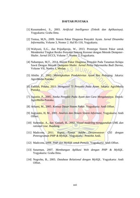 Pdf Daftar Pustaka Eprints Umk Ac Ideprints Umk Ac Id Daftar