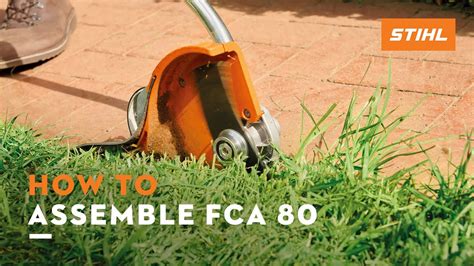 How To Assemble Fca 80 Stihl Tutorial Youtube