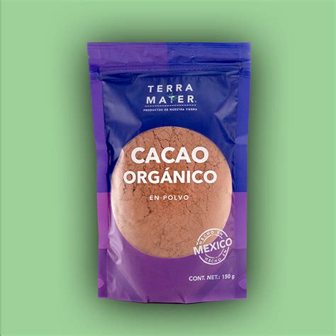 Sobre De Cacao En Polvo G Terramater Terramater Super Foods