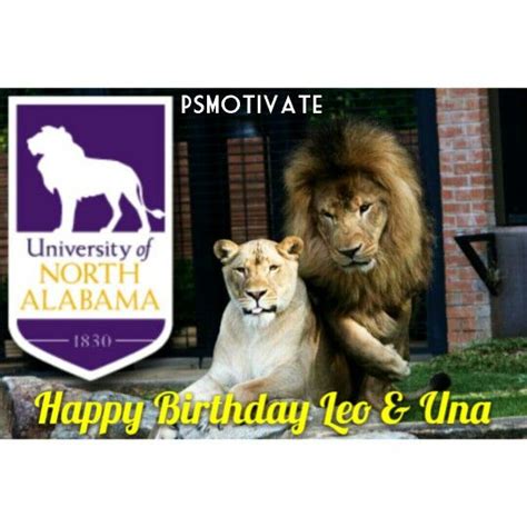 University of North Alabama Mascots Leo & Una (PSMOTIVATE)