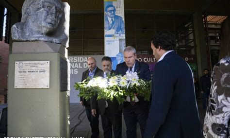 Ansl El Gobierno Participó Del Acto Por El Día De La Memoria Organizado Por La Universidad