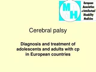 PPT Management Of Cerebral Palsy Treatment PowerPoint Presentation