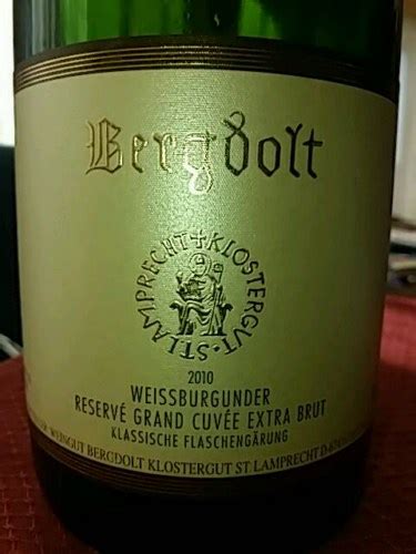 Bergdolt Klassische Flaschengärung Réserve Grand Cuvée Weissburgunder