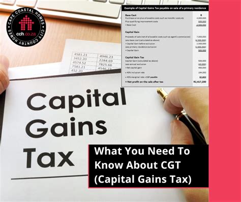 What You Need To Know About CGT Capital Gains Tax Cape Coastal Homes