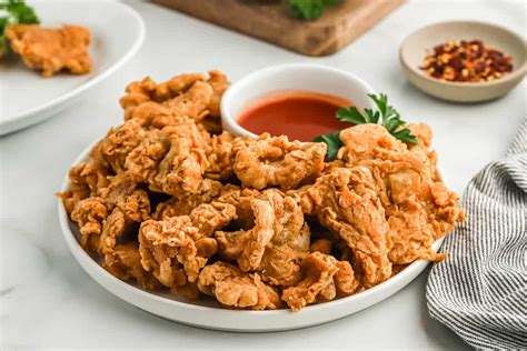 Crispy Fried Oyster Mushrooms Grandbaby Cakes