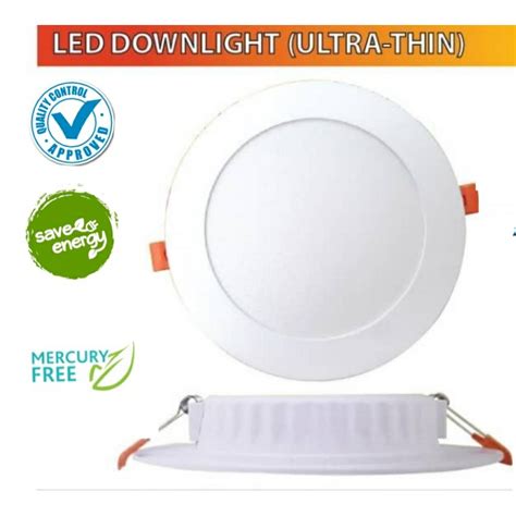 Lampu ไฟ Led Dalam Siling Kapur 12w 1014lm และ 18w 1520lm ไฟล่าง