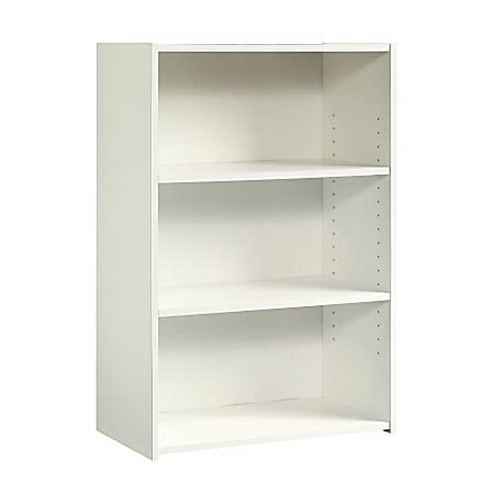 Sauder Beginnings H Shelf Bookcase Soft White Office Depot