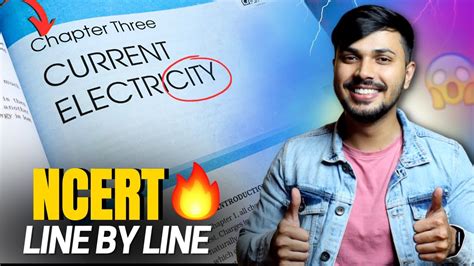 NCERT Line By Line Current Electricity Detailed Oneshot CH3 Class 12