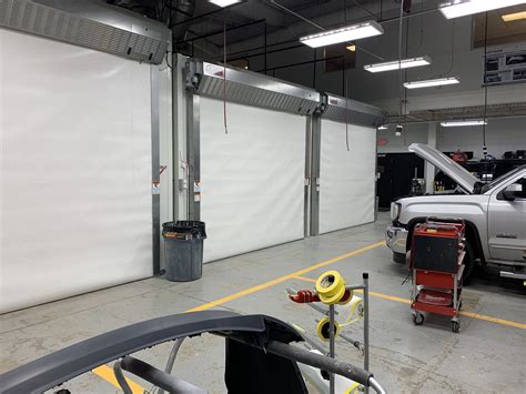 Industrial Paint Booth Doors Rollseal Doors